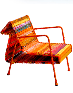 Horse Chair Sahil Sarthak Katran collection Orange 03